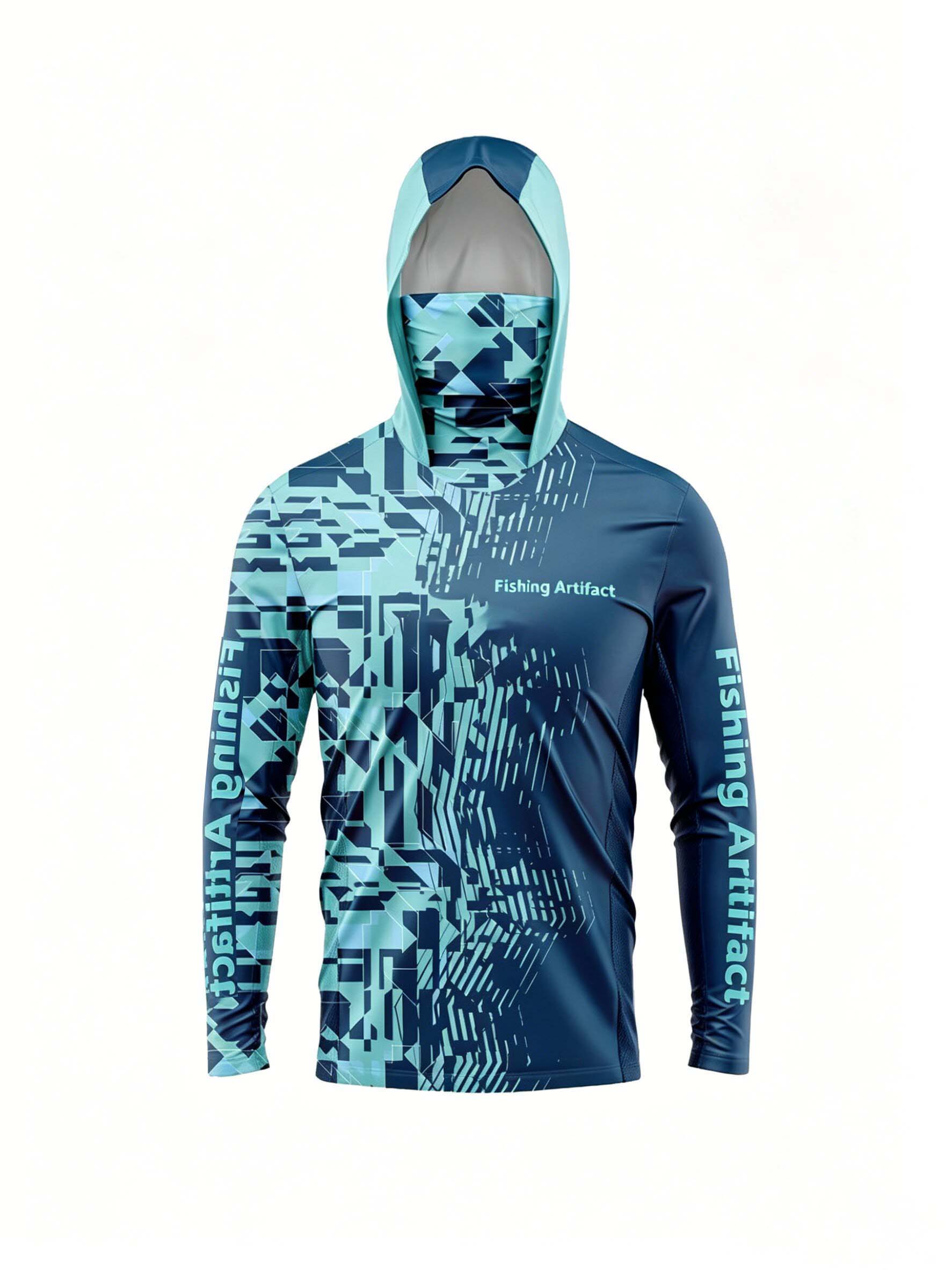 Fishing Hoodie - Erkekler için Yazlık Balıkçılık Kapüşonlu Sweatshirt,