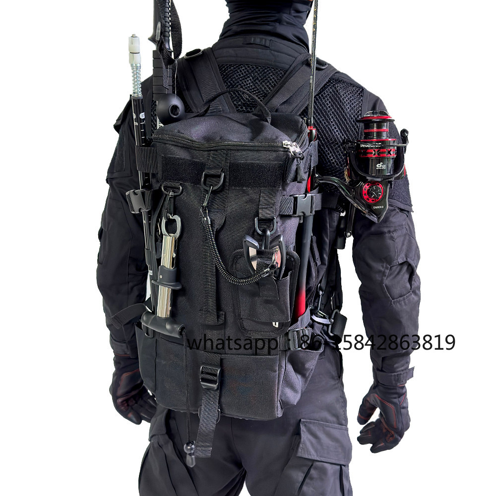 Fishing Backpack - Balıkçılık Çantası, Yeni Model, Su Geçirmez,