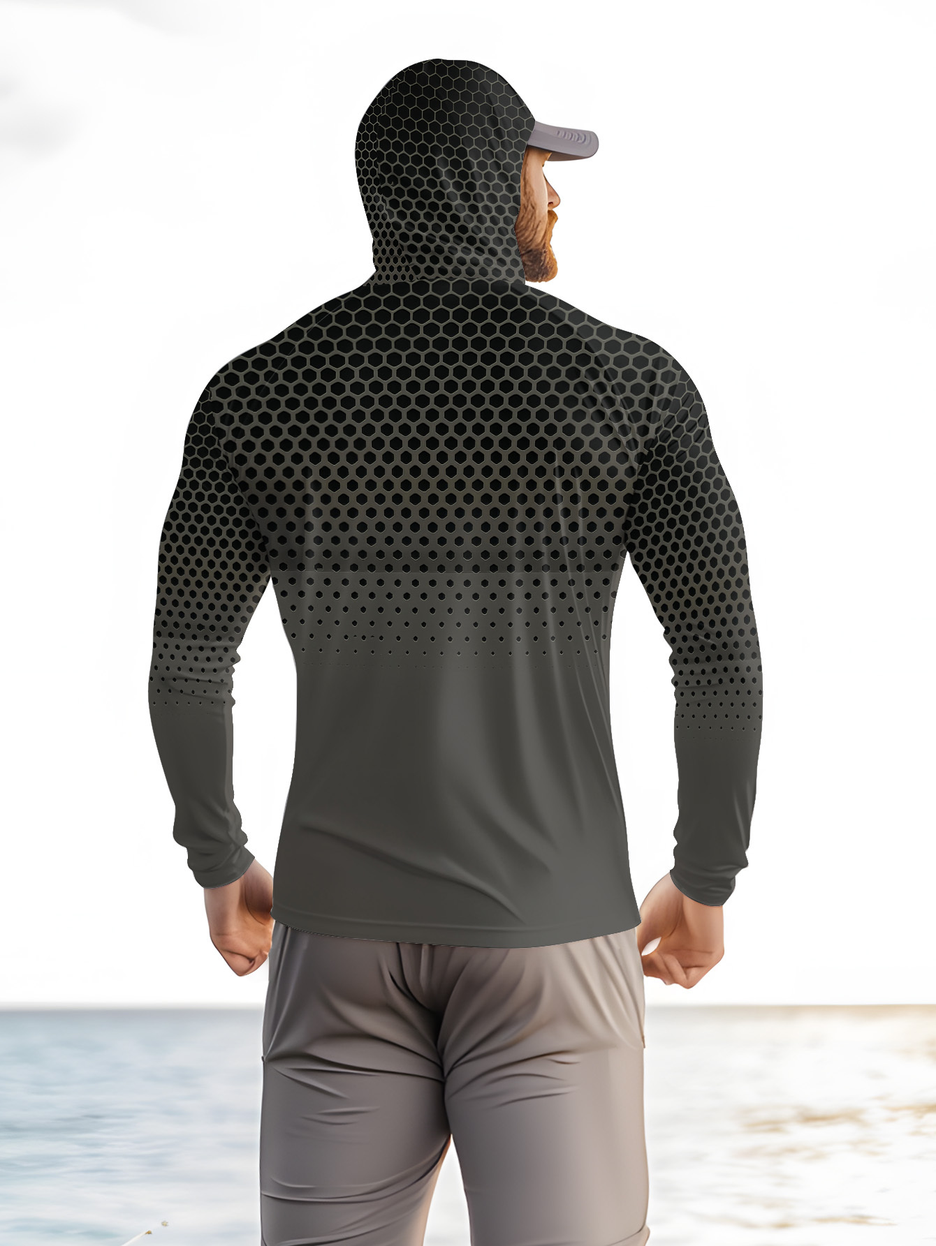 Erkek Yazlık UPF50+ Balıkçı Ka - Fishing Hoodie incelemesi ve fiyatı