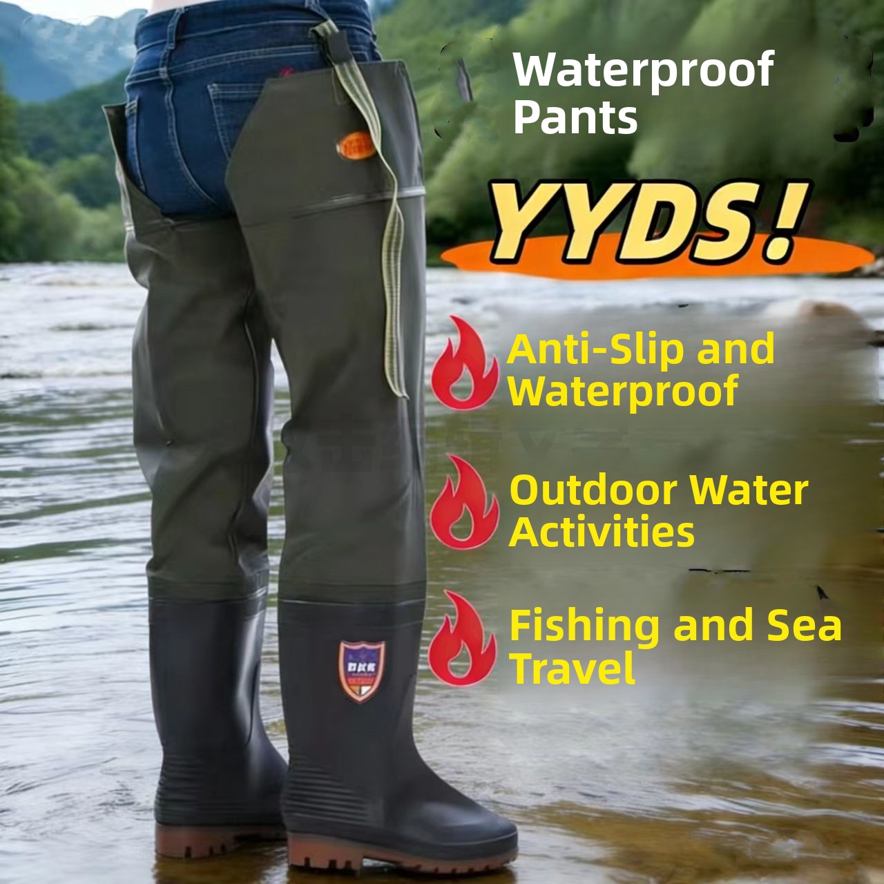 Kalınlaştırılmış Diz Üstü Yağm - Fishing Boots incelemesi ve fiyatı